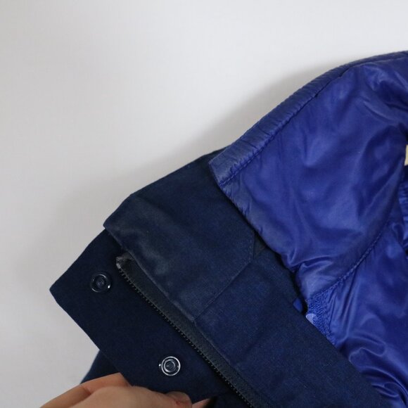 Patagonia Vosque 3 In 1 Parka Puffer Coat Womens XS Blue Long Winter - Picture 3 of 14